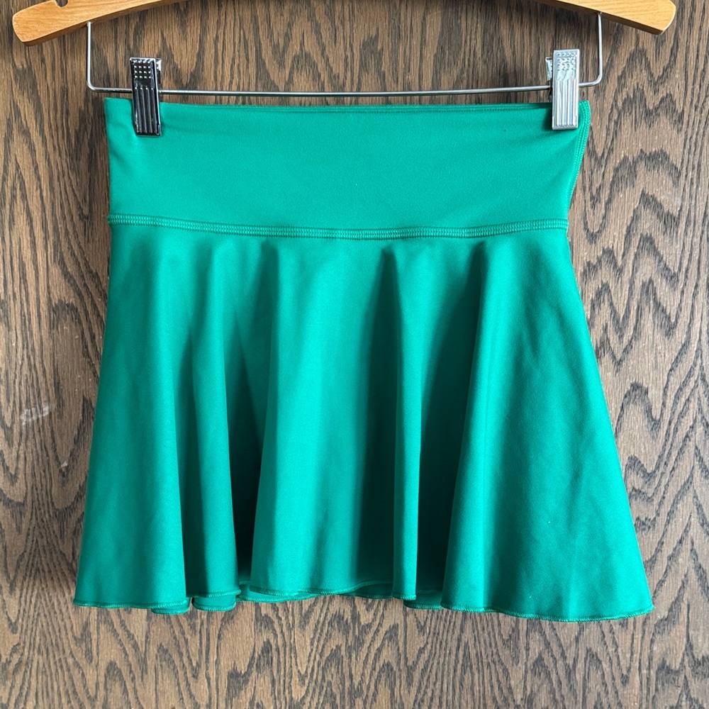 Under Armour Motion Skort Green Athletic Tennis Golf Mini Skirt XS 1387538